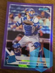 2019 Panini Donruss Rated Rookie Holo Purple Danny Jansen #35 Rookie RC